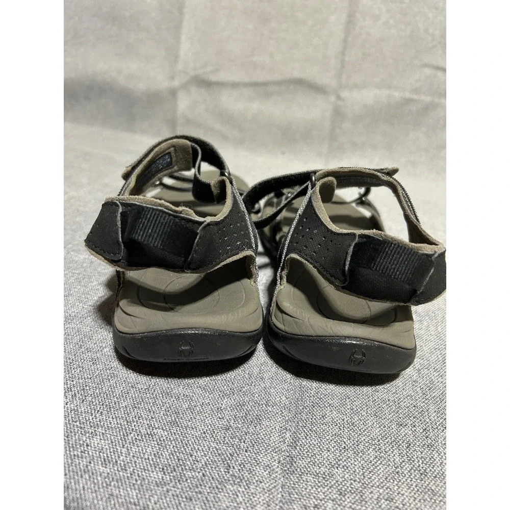 Teva Sandals Womens 7 Grey Black Strappy Athletic Outdoor Hiking Water Sandals‎